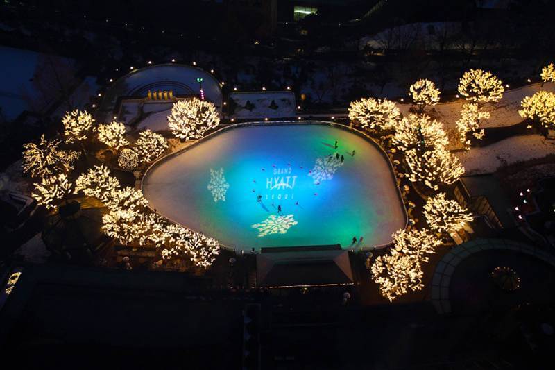 Grand Hyatt Seoul Ice Rink 그랜드하얏트 서울 아이스링크