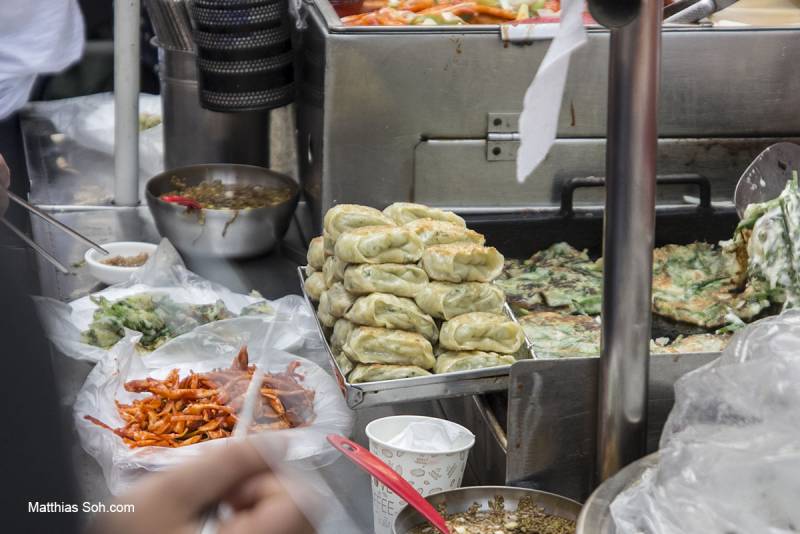 [Street Food] Mandu, Kimbap, Odeng, Tteokbokki, Fried Food