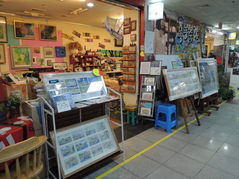 Western Painting Bae Cheon Sun 서양화 배천순