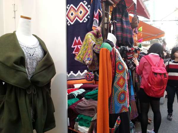 Ewha Women's University Shopping district (Edae)