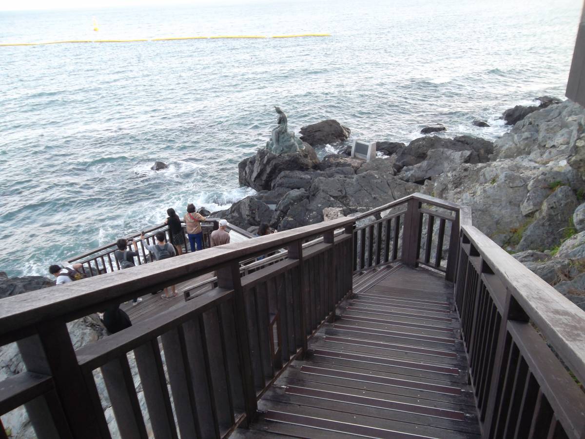 Dongbaek-Island Coastal Walk 동백섬 해안산책로