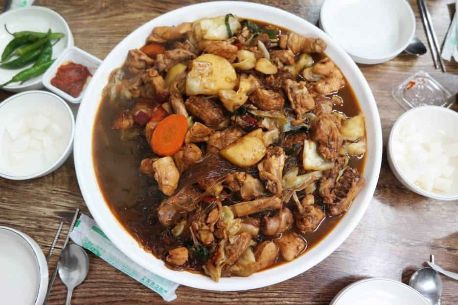 Andong Jjimdak street 안동 찜닭 거리